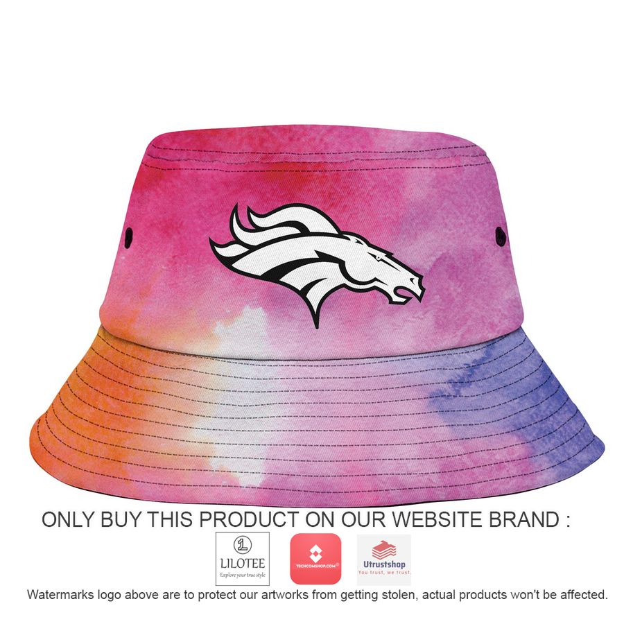 personalized denver broncos crucial catch a bucket hat hat 2 23218