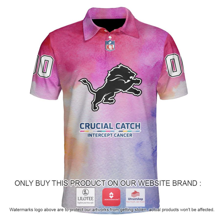personalized detroit lions crucial catch polo shirt 1 85840