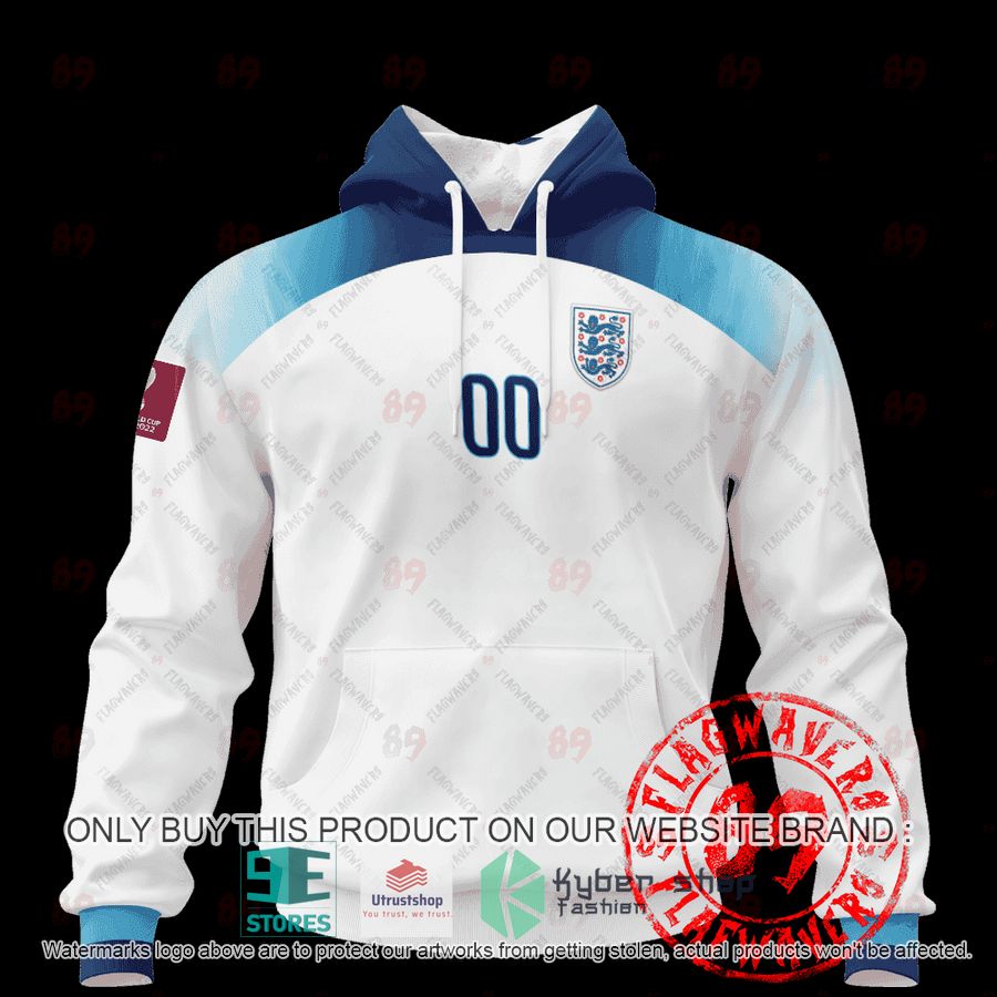 personalized england home jersey world cup 2022 shirt hoodie 1 90526