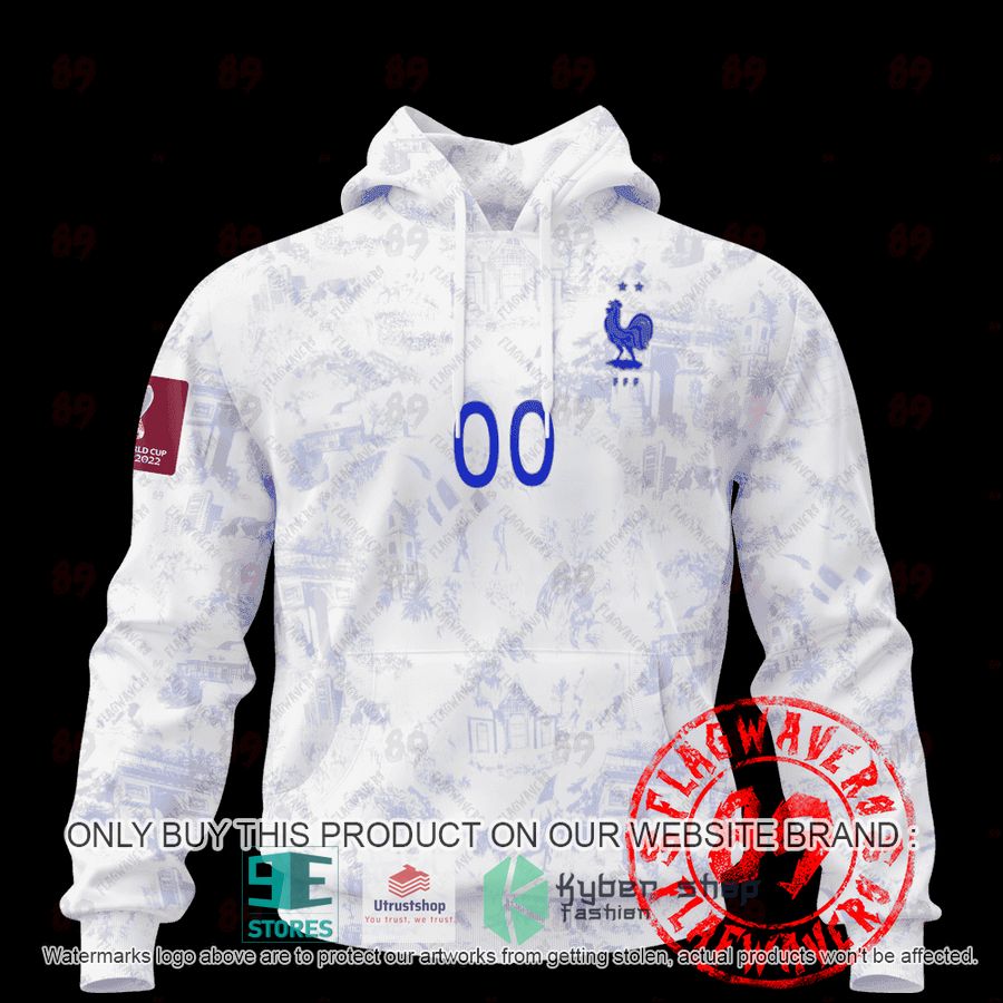 personalized france away jersey world cup 2022 shirt hoodie 1 2265