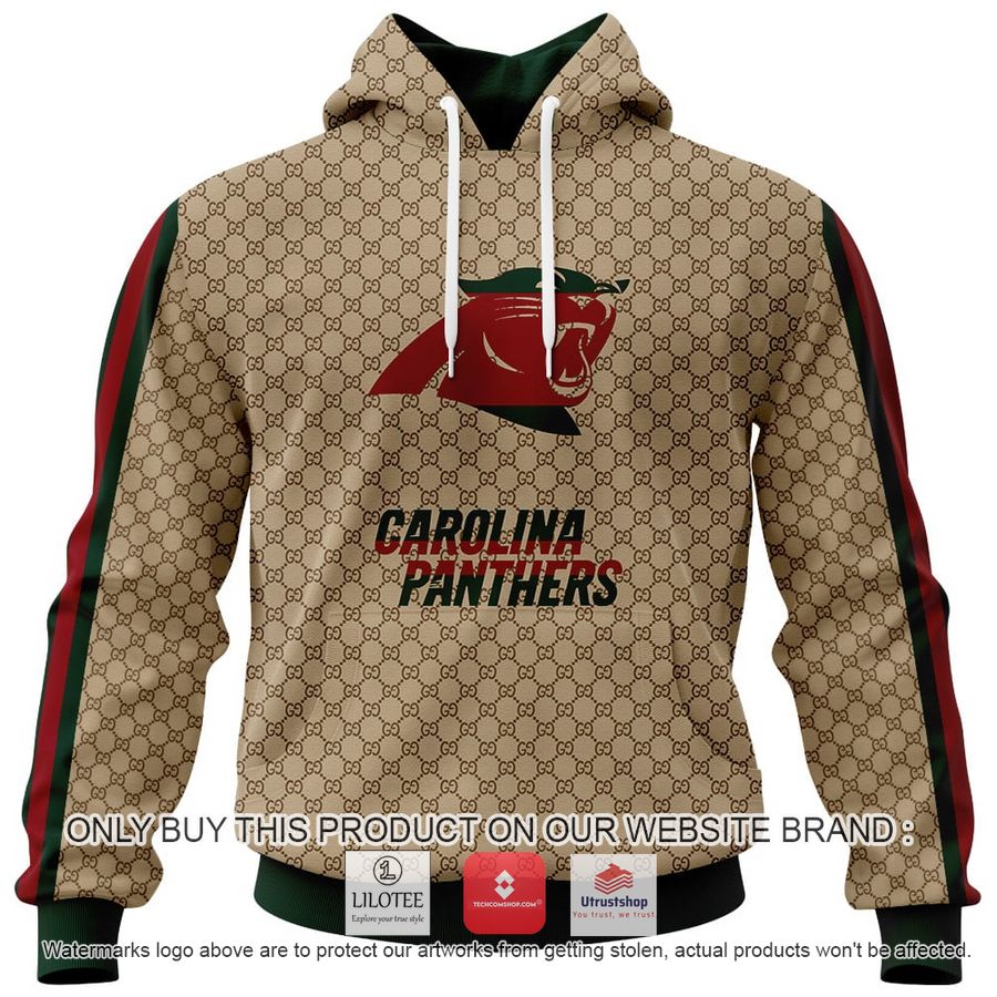 personalized gucci carolina panthers 3d hoodie hoodie mask 1 67068