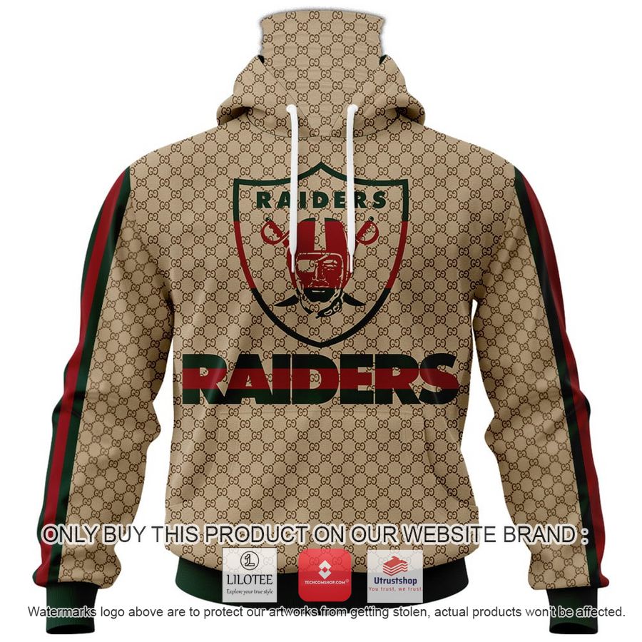 personalized gucci las vegas raiders 3d hoodie hoodie mask 3 67182