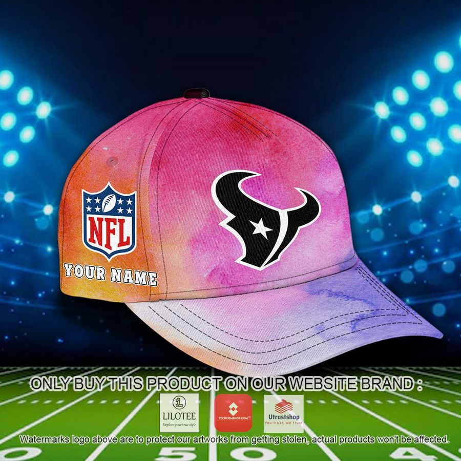 personalized houston texans crucial catch a bucket hat hat 4 56290