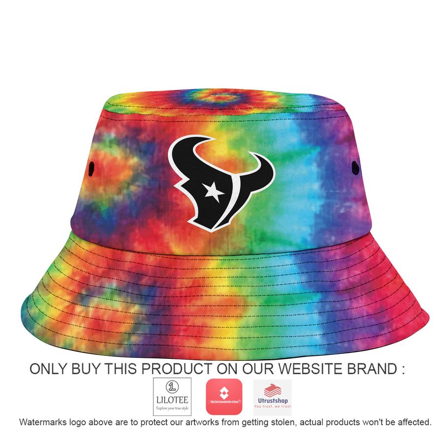 personalized houston texans crucial catch b bucket hat cap 2 51296