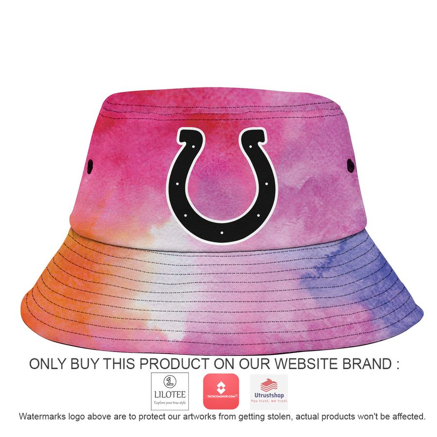 personalized indianapolis colts crucial catch a bucket hat hat 2 82073