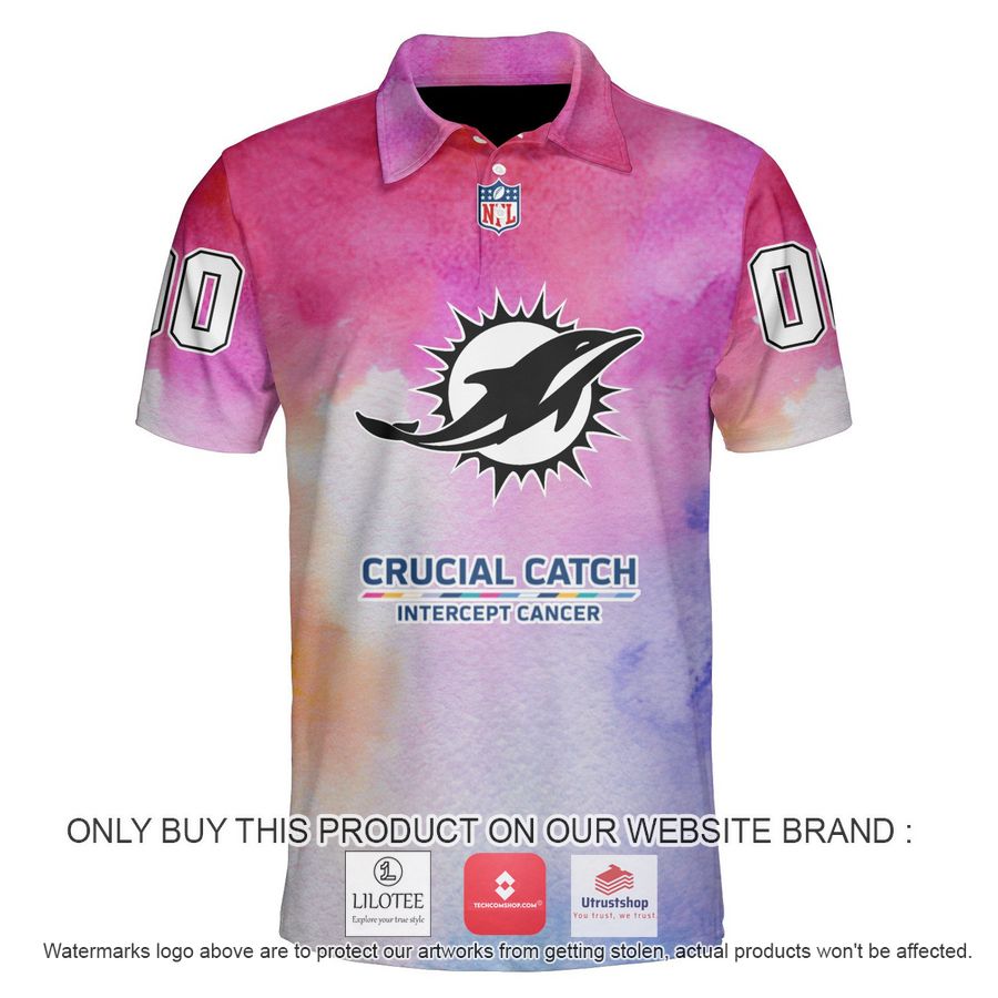 personalized miami dolphins crucial catch polo shirt 1 76155