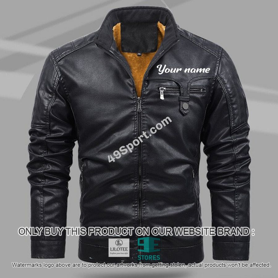 personalized name fleece leather jacket 1 76378