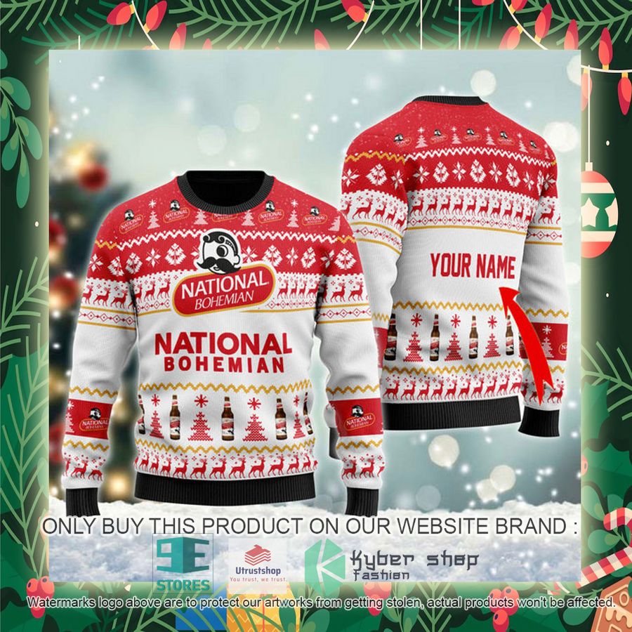 personalized national bohemian ugly christmas sweater 2 74159
