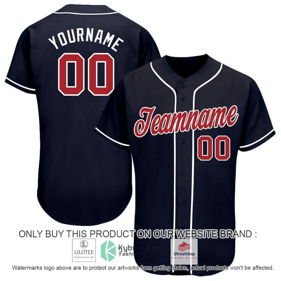 personalized navy red baseball jersey 1 51803