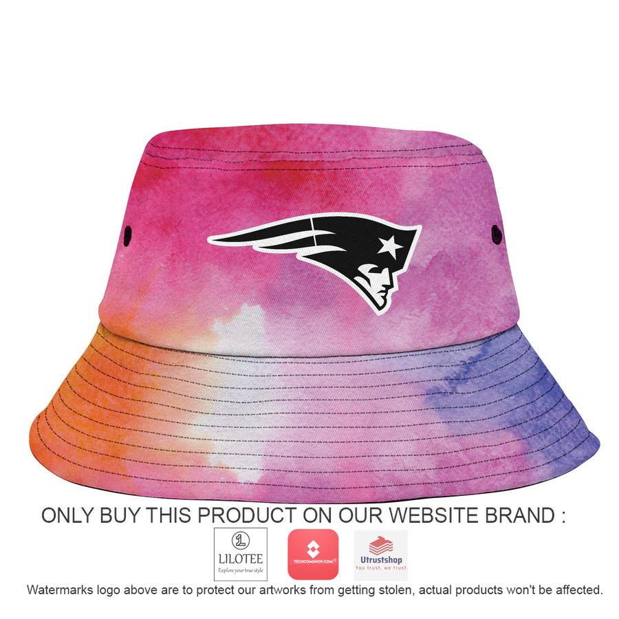personalized new england patriots crucial catch a bucket hat hat 2 82469