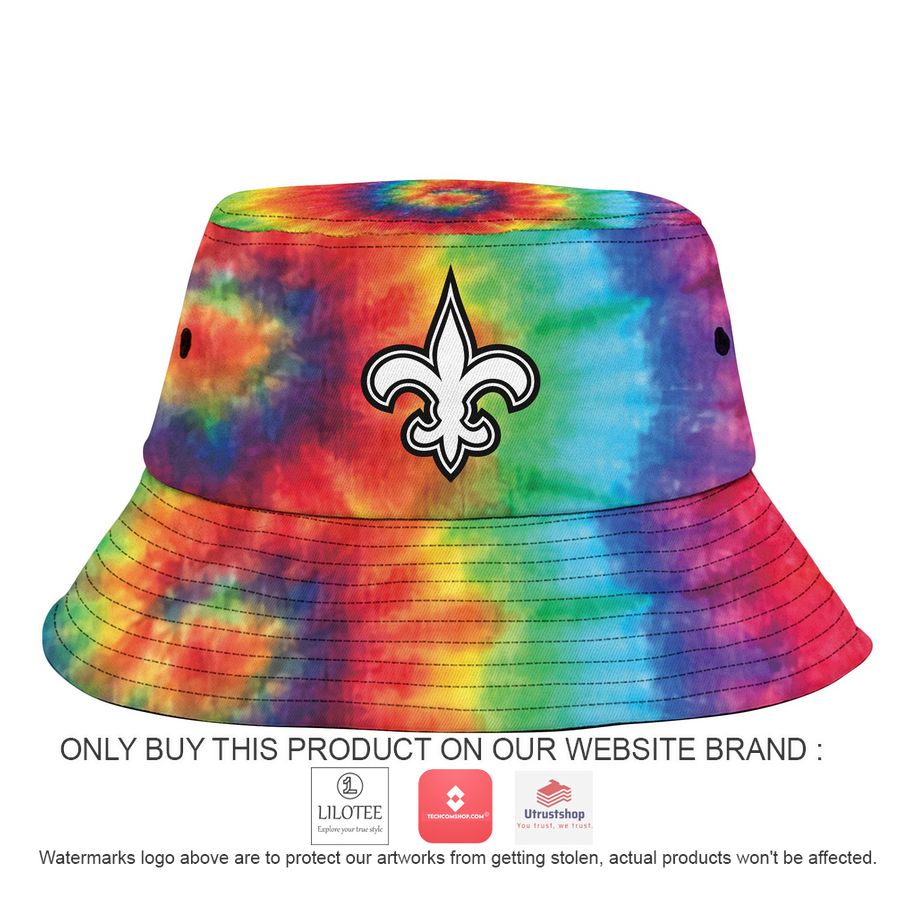 personalized new orleans saints crucial catch b bucket hat cap 2 71155