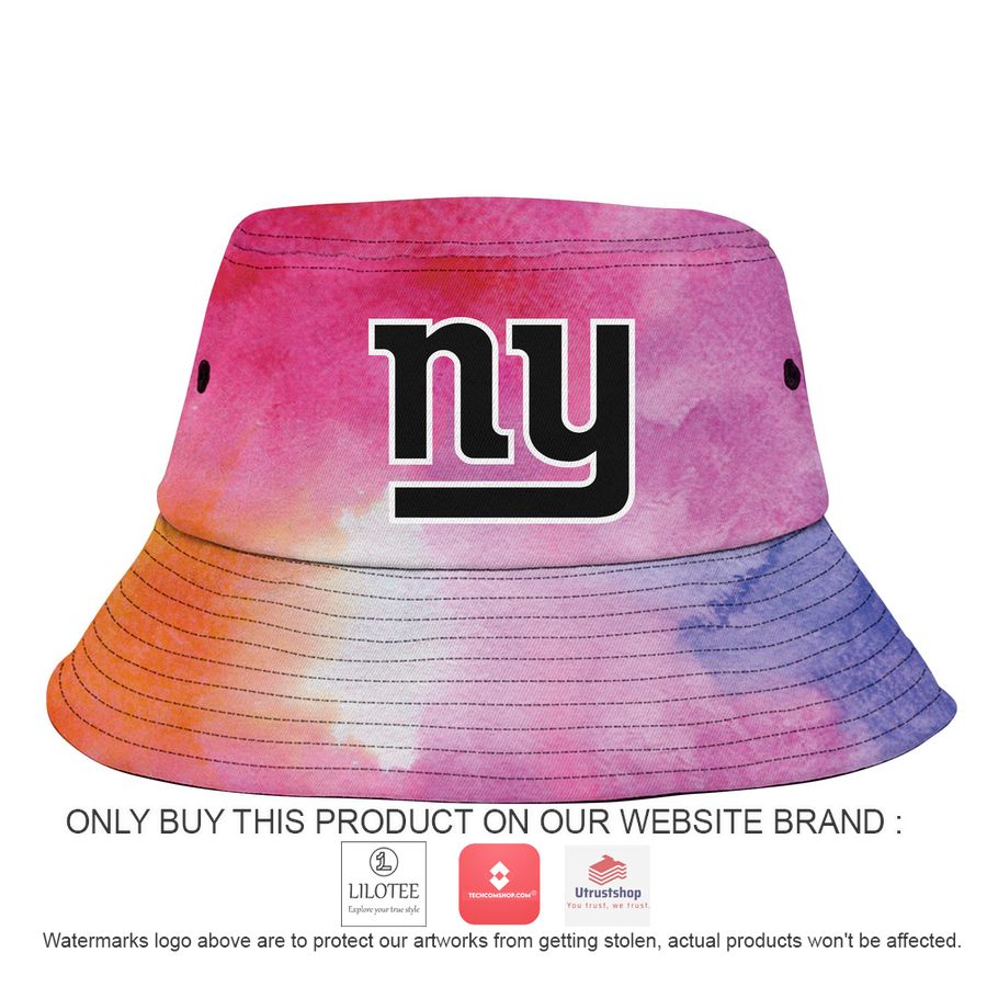 personalized new york giants crucial catch a bucket hat hat 2 62097