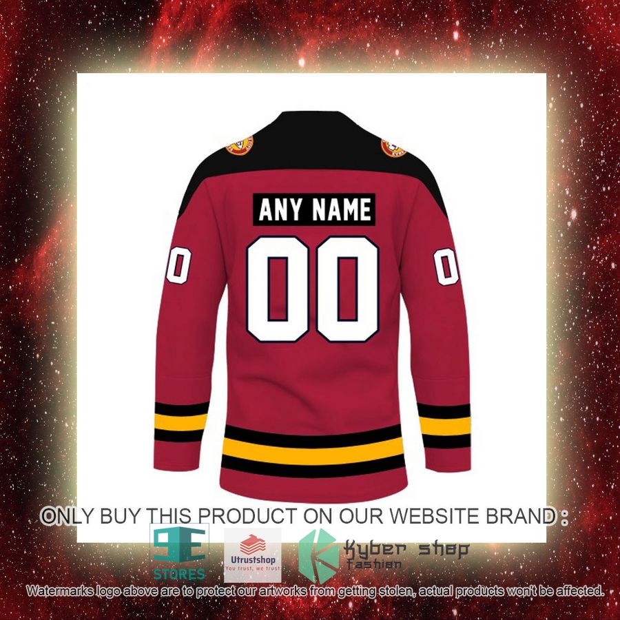 personalized nfl arizona cardinals logo hockey jersey 9 22069
