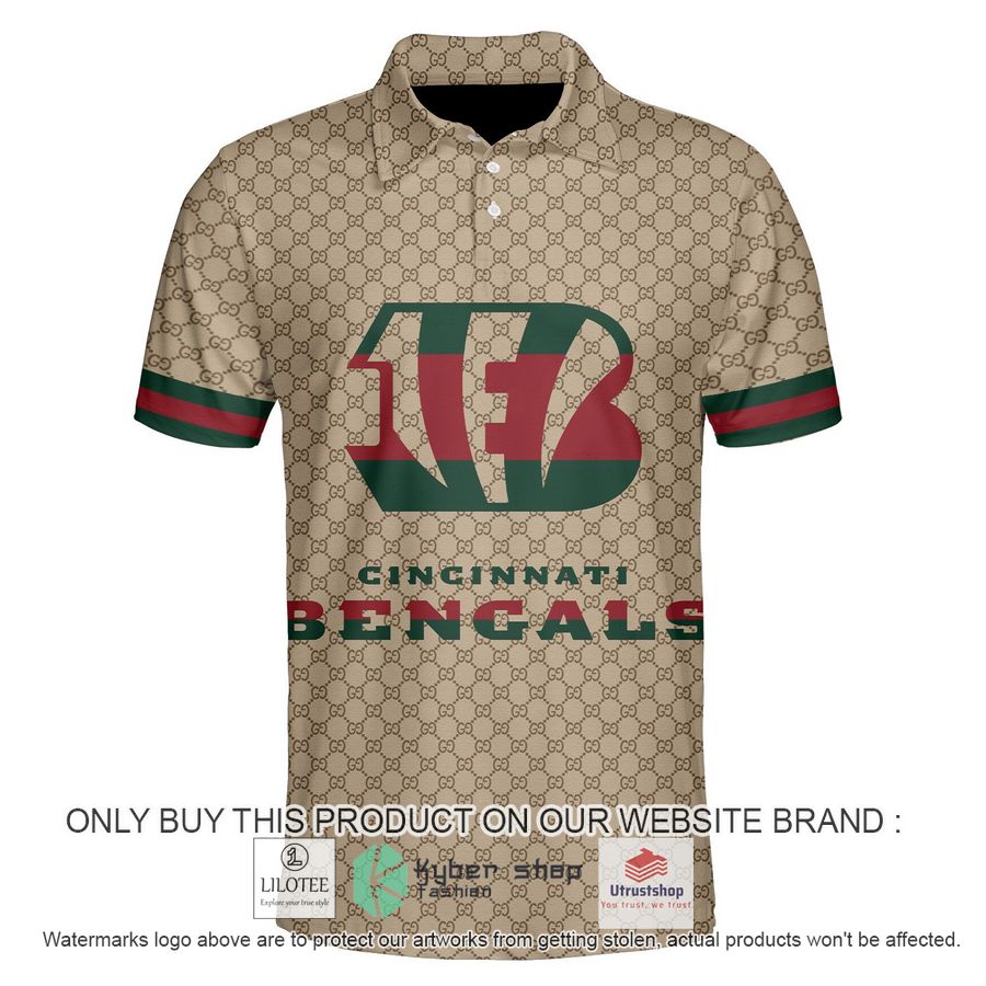 personalized nfl cincinnati bengals gucci polo shirt 1 91763