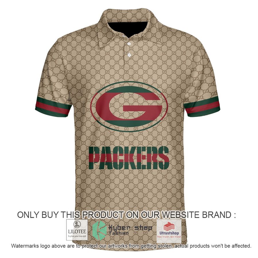 personalized nfl green bay packers gucci polo shirt 1 67981