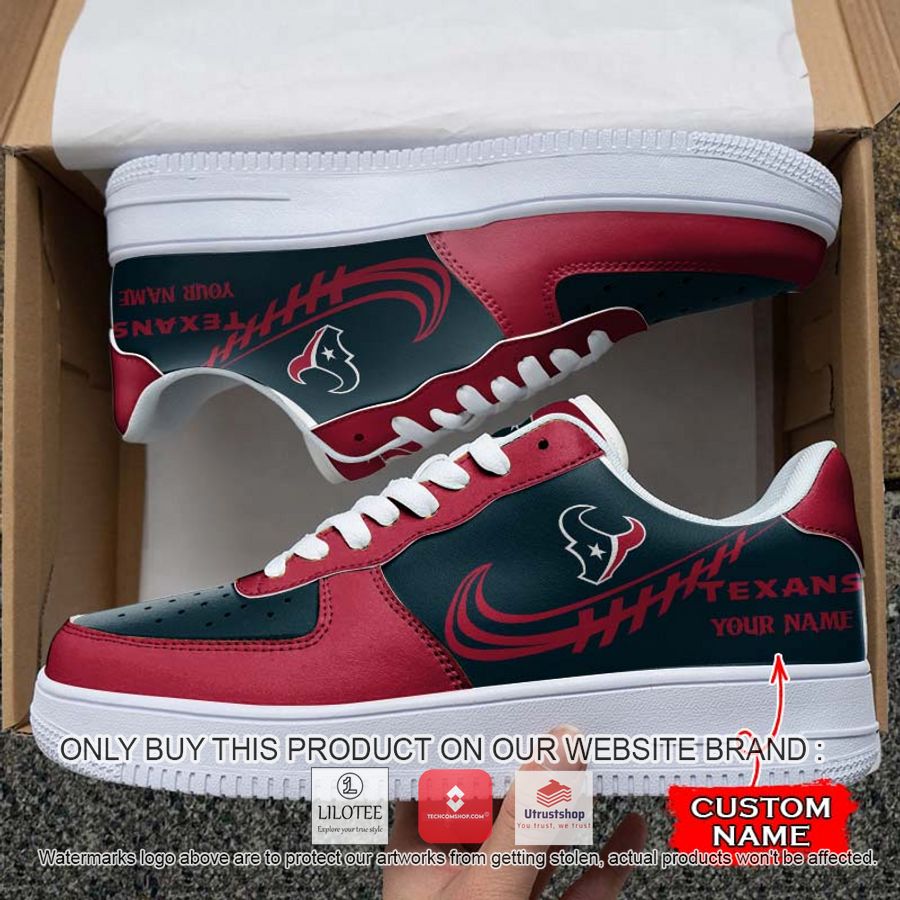 personalized nfl houston texans nike air force 1 sneaker 1 15879