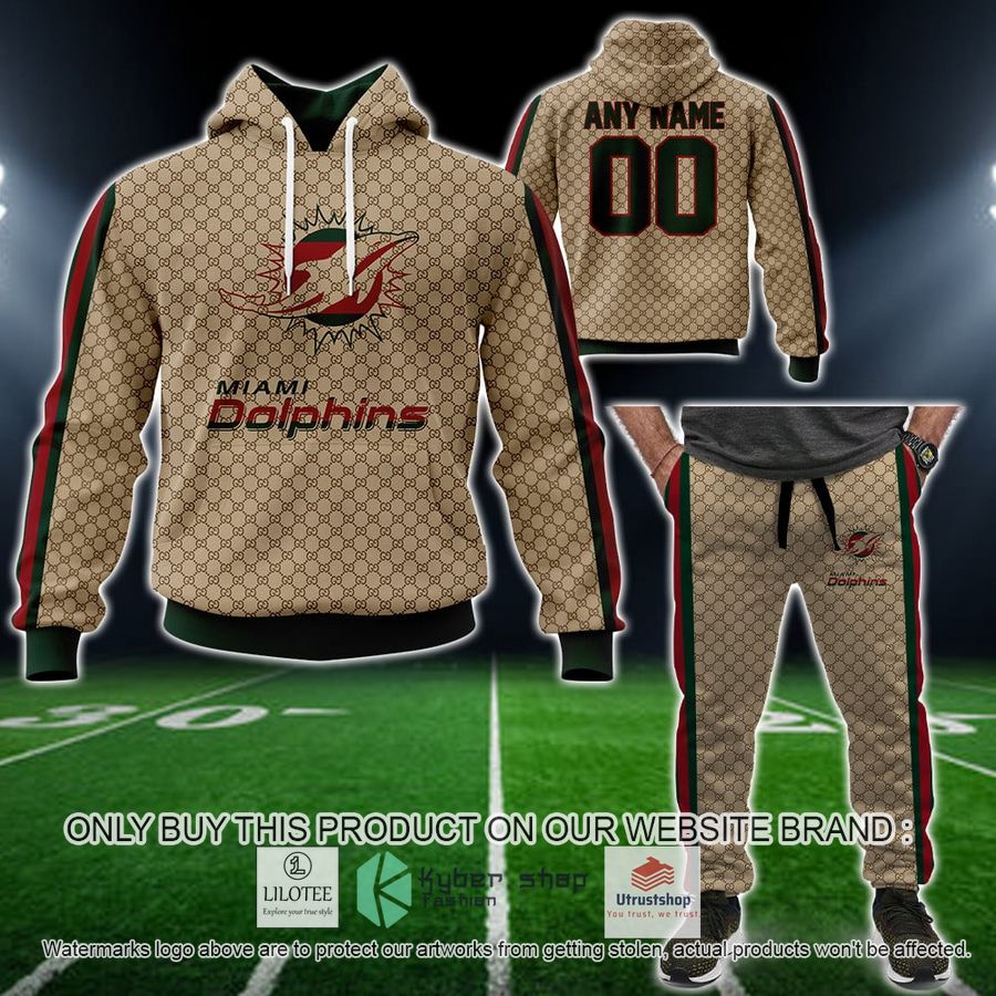 personalized nfl miami dolphins gucci hoodie long pant 1 91049