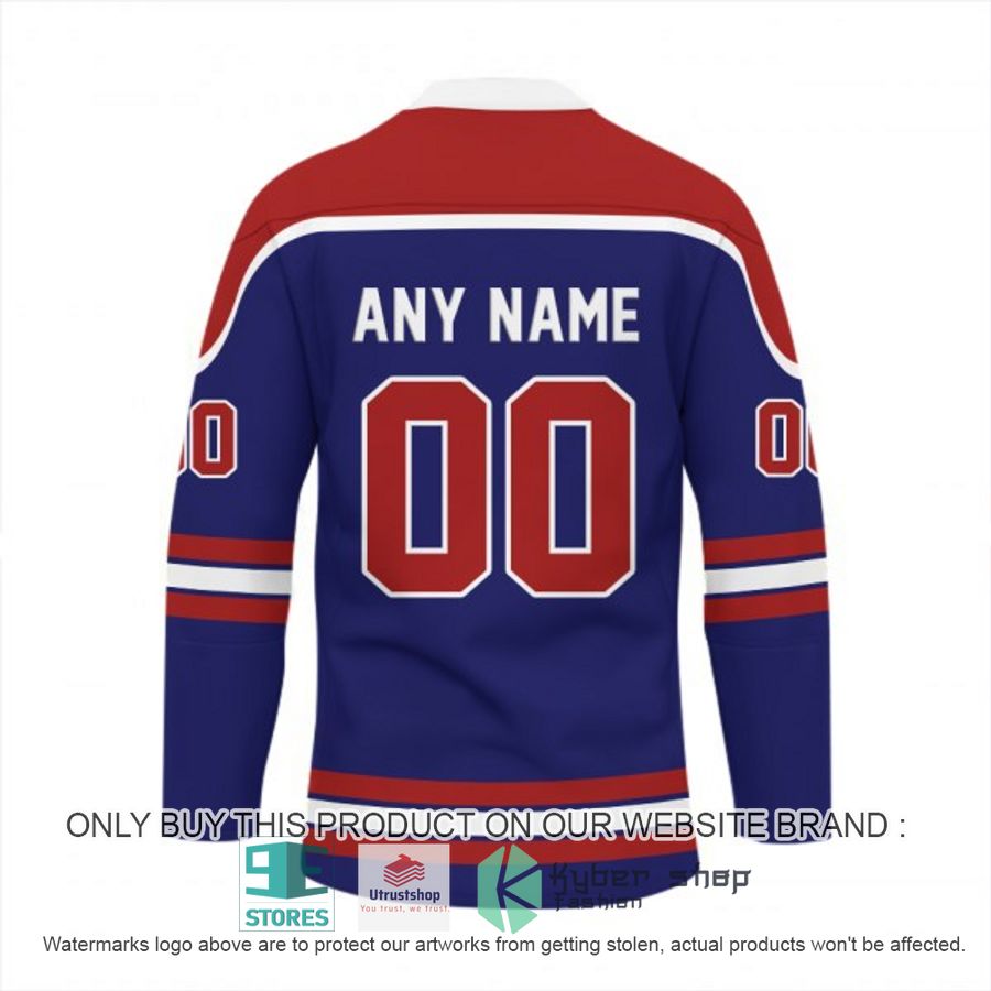 personalized nfl new york giants logo hockey jersey 3 97646