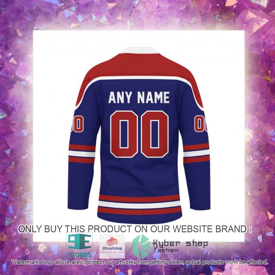 personalized nfl new york giants logo hockey jersey 6 77136