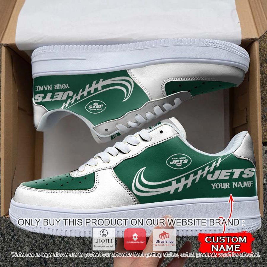 personalized nfl new york jets nike air force 1 sneaker 1 83819