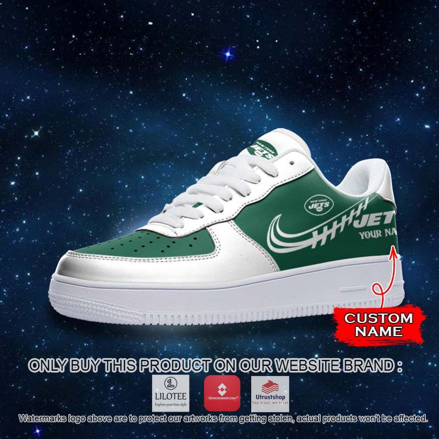 personalized nfl new york jets nike air force 1 sneaker 2 23997