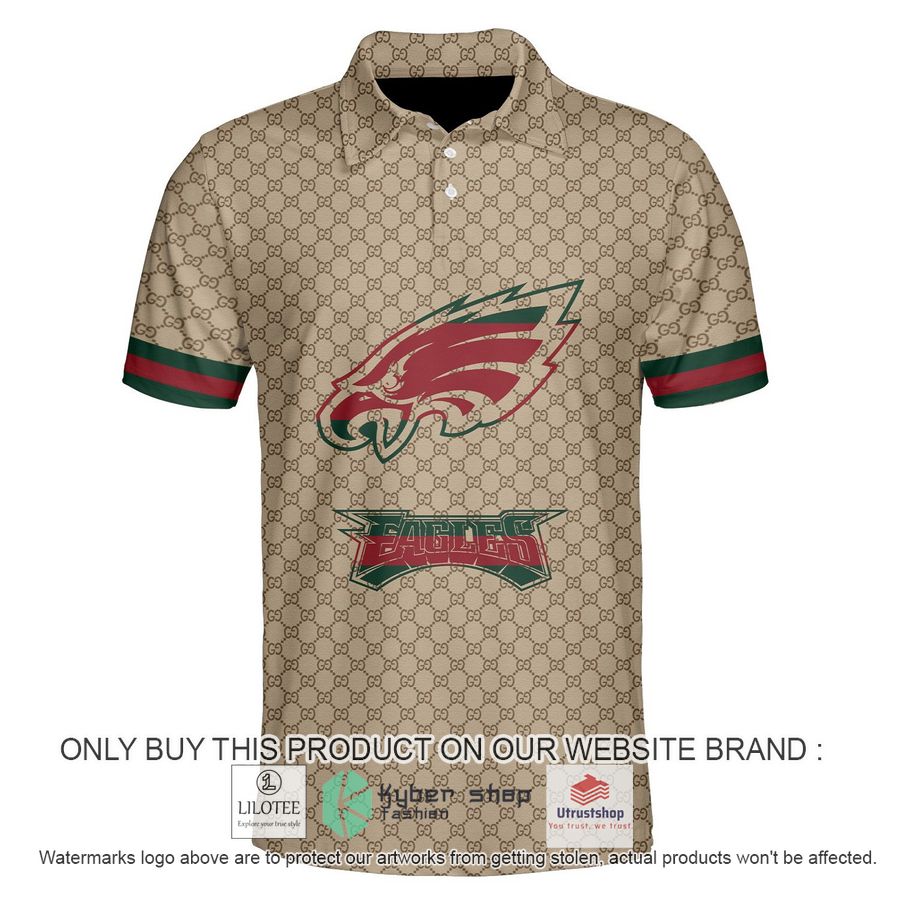 personalized nfl philadelphia eagles gucci polo shirt 1 25770
