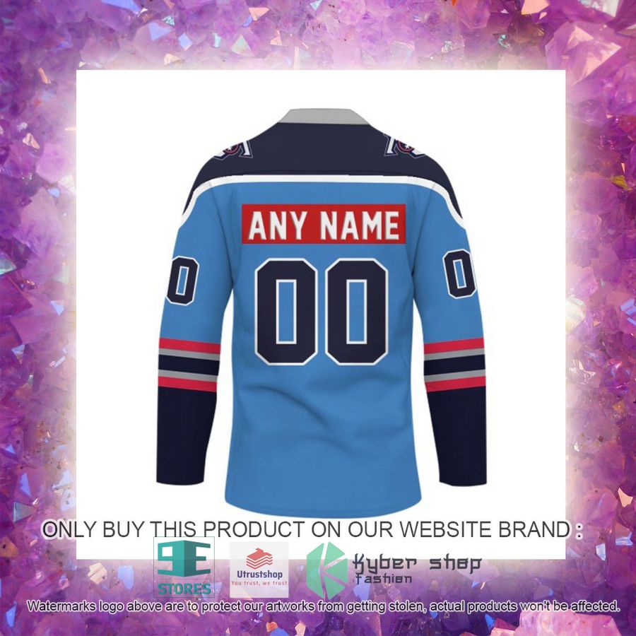 personalized nfl tennessee titans logo hockey jersey 6 86831