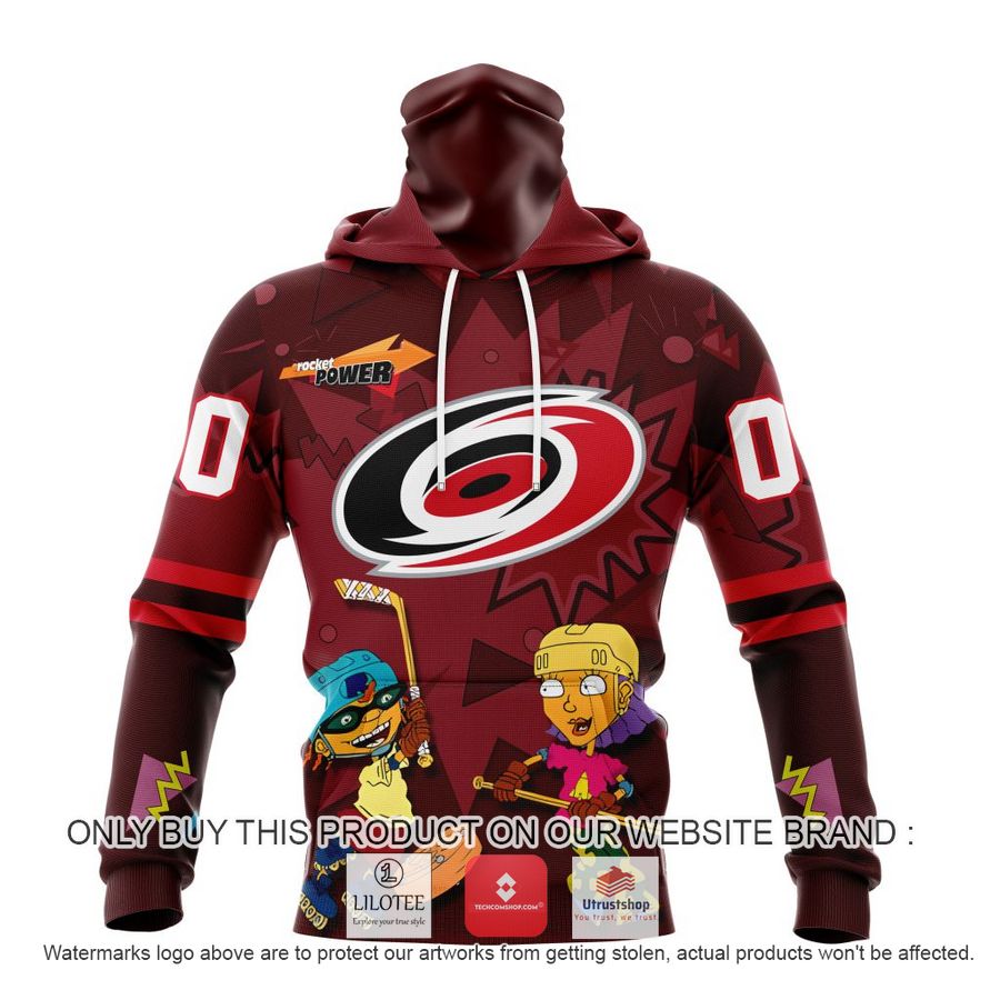 personalized nhl carolina hurricanes rocket power 3d full printed hoodie shirt 4 28116
