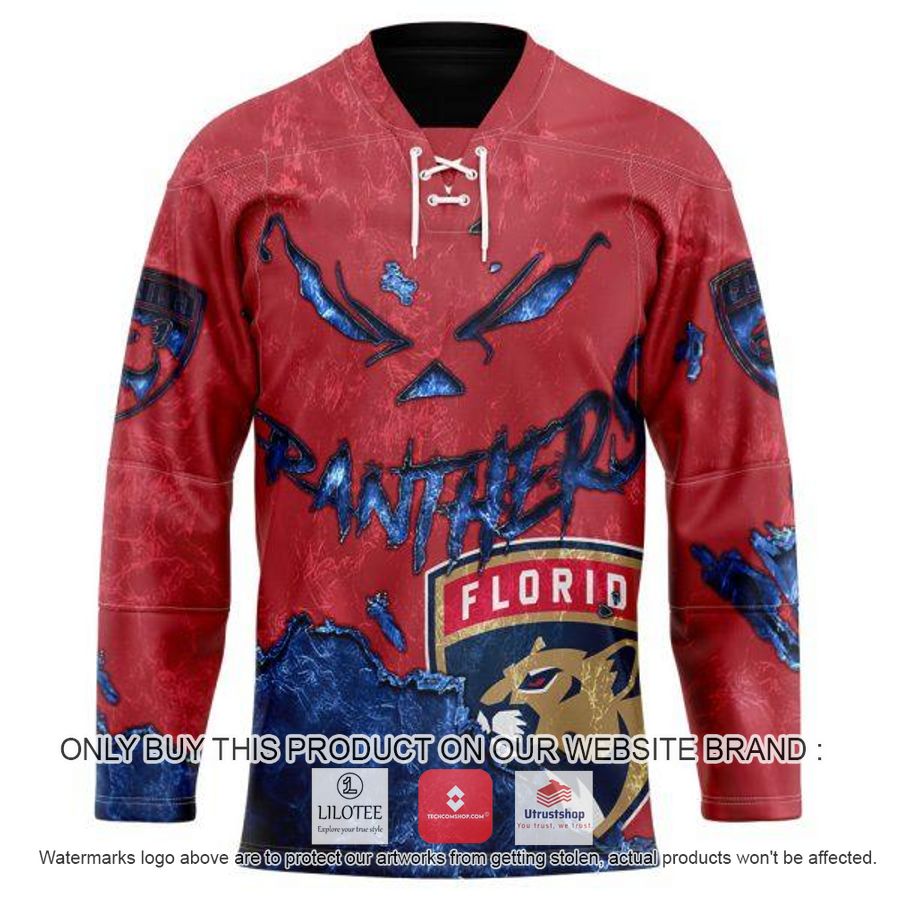 personalized nhl florida panthers demon face hockey jersey 1 77026