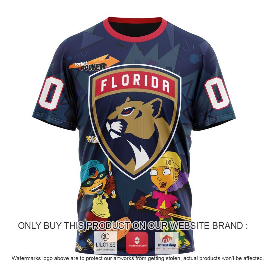 personalized nhl florida panthers rocket power 3d full printed hoodie shirt 8 50382