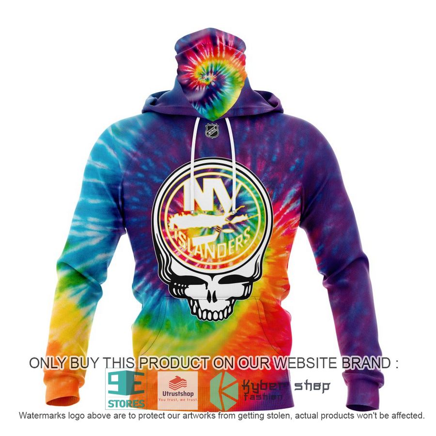 personalized nhl new york islanders grateful dead tie dye 3d shirt hoodie 4 84637
