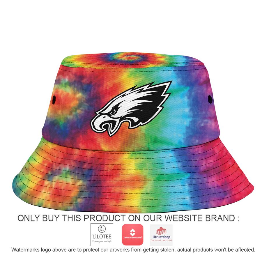 personalized philadelphia eagles crucial catch b bucket hat cap 2 20606
