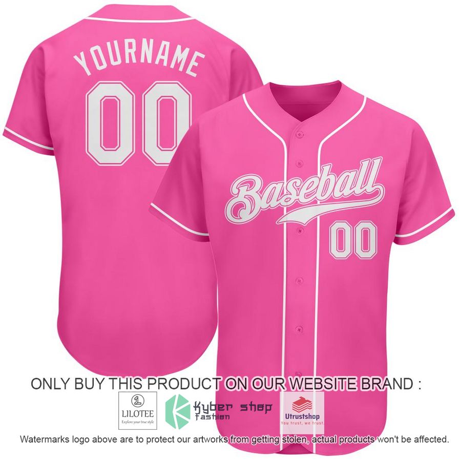 personalized pink baseball jersey 1 30460