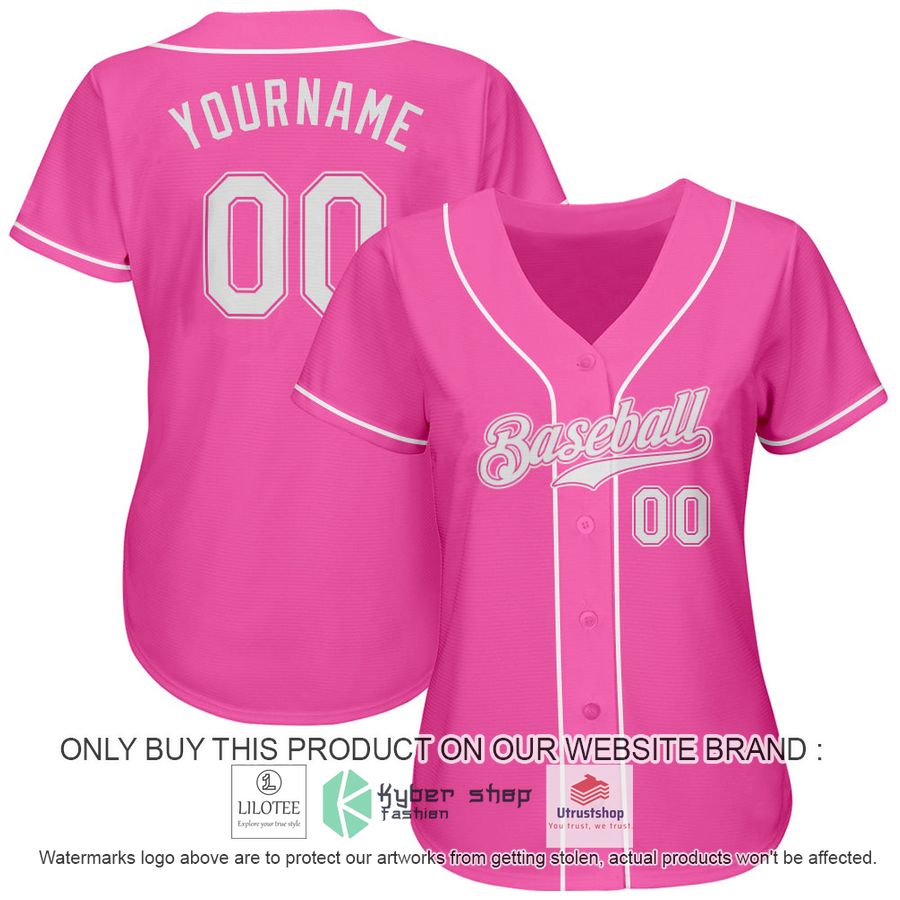 personalized pink baseball jersey 2 27760