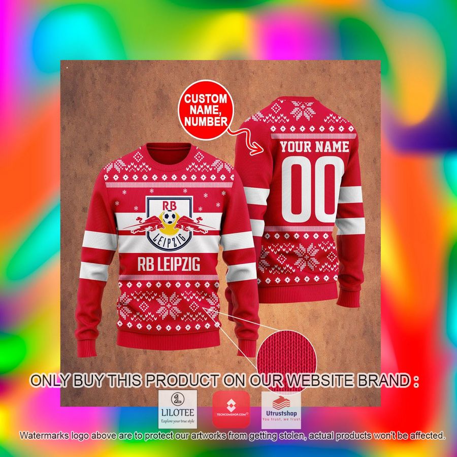 personalized rb leipzig ugly christmas sweater 2 44518