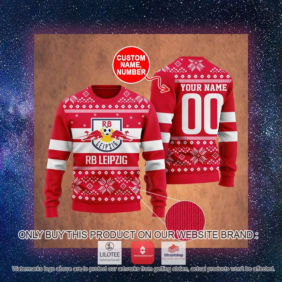 personalized rb leipzig ugly christmas sweater 3 61767