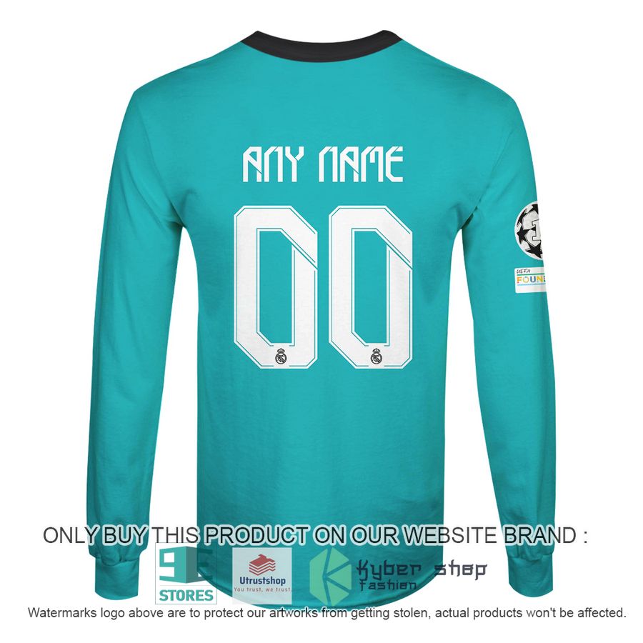 personalized real madrid fc adidas emirates fly better cyan shirt hoodie 6 17110