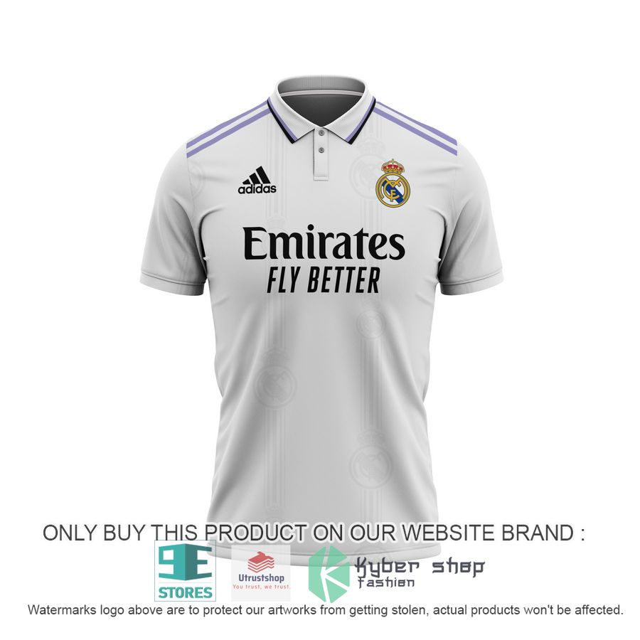 personalized real madrid fc adidas emirates fly better polo shirt 2 12641