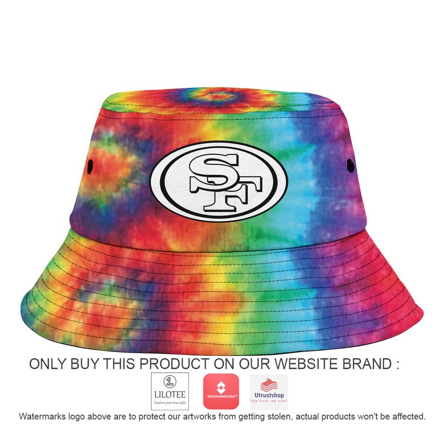 personalized san francisco 49ers crucial catch b bucket hat cap 2 33169