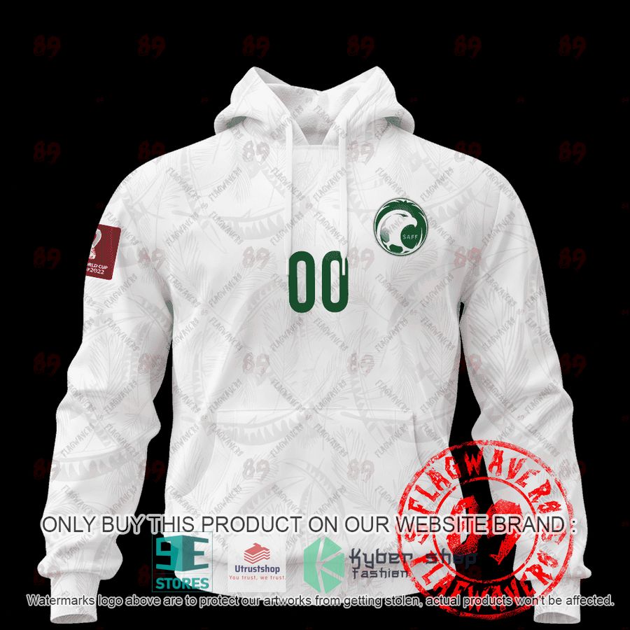 personalized saudi arabia home jersey world cup 2022 shirt hoodie 1 55526