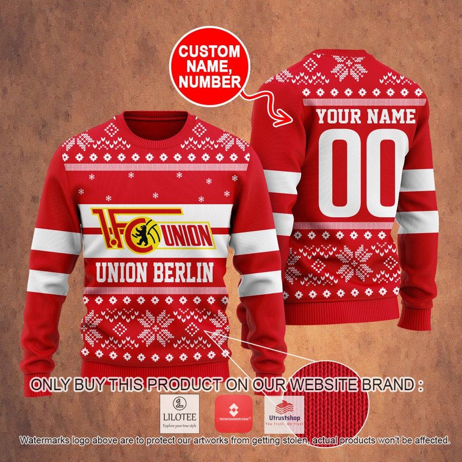 personalized union berlin ugly christmas sweater 1 8725
