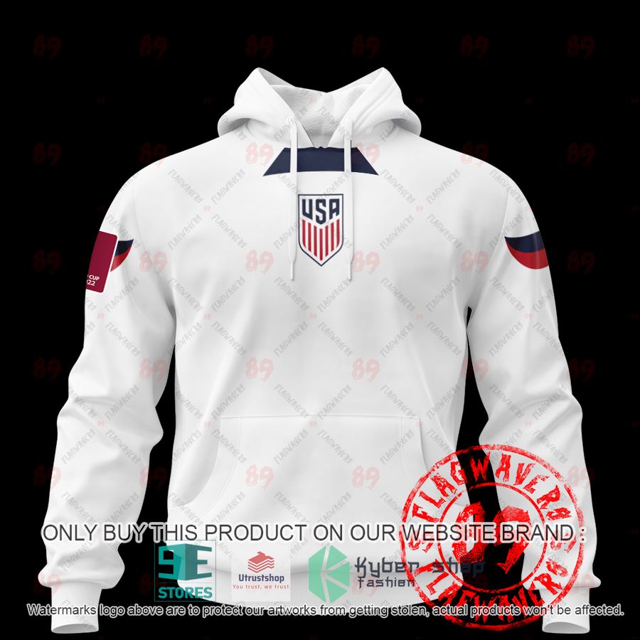 personalized usa home jersey world cup 2022 shirt hoodie 1 38446