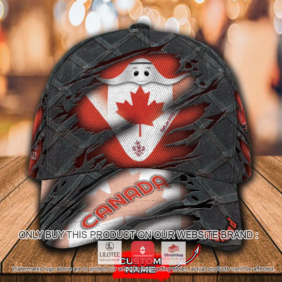 personalized world cup canada flag cap 1 42768