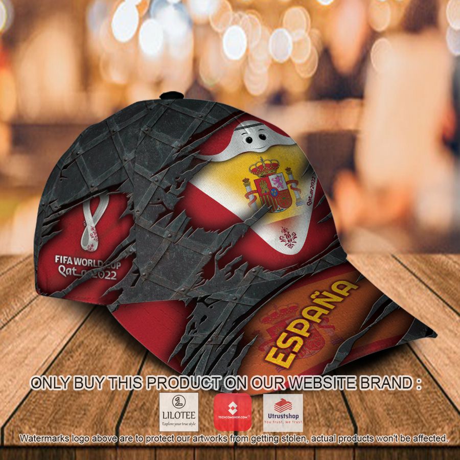 personalized world cup espaa flag cap 2 27553