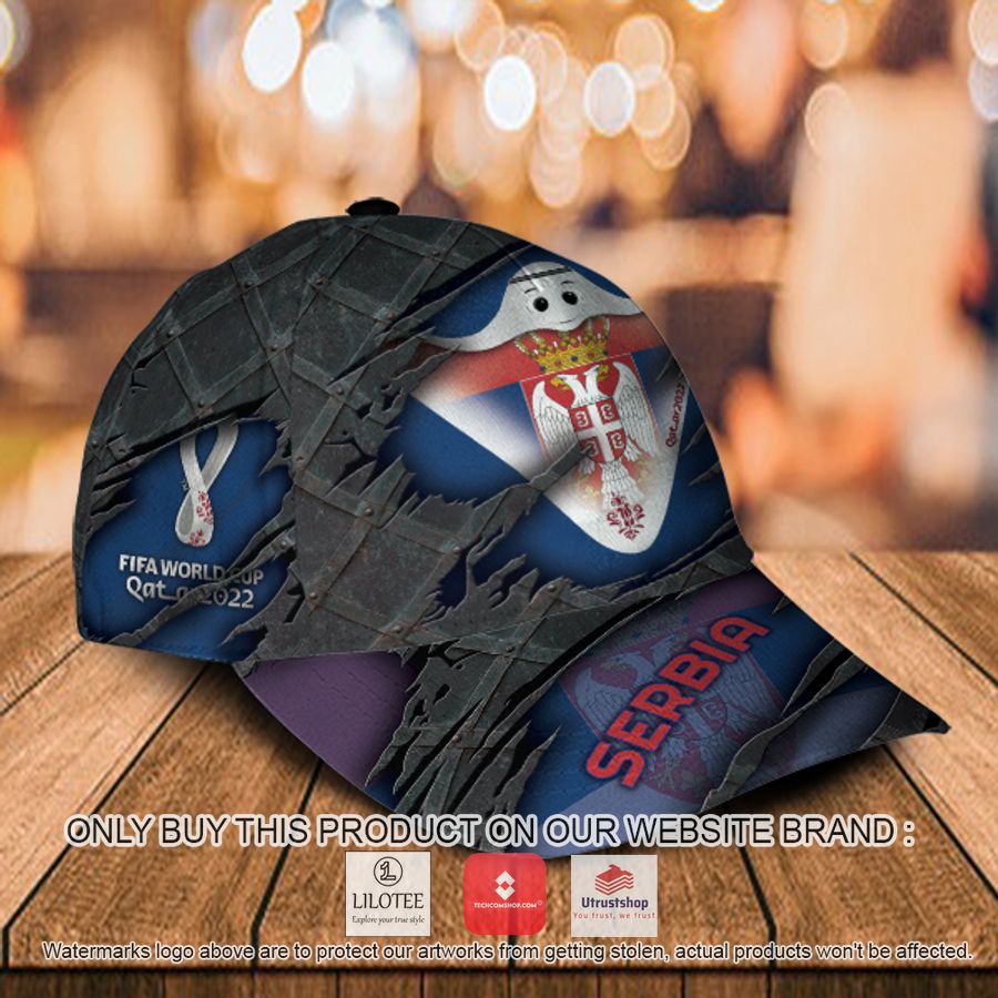 personalized world cup serbia flag cap 2 63425