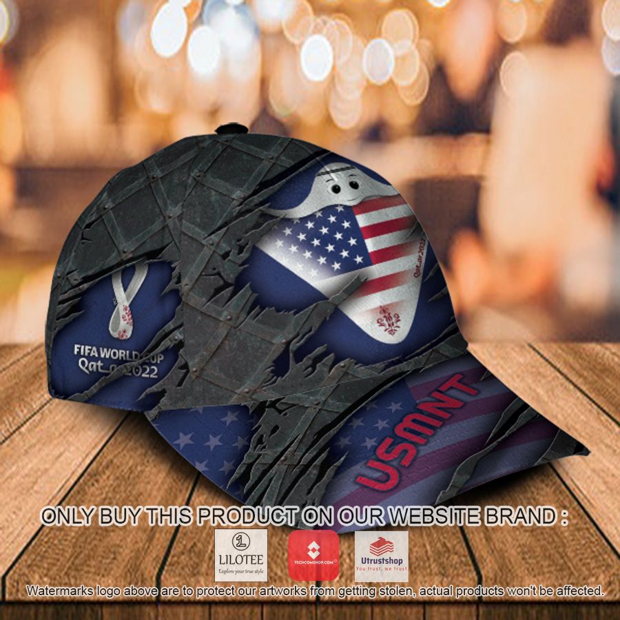personalized world cup usmnt flag cap 2 16083