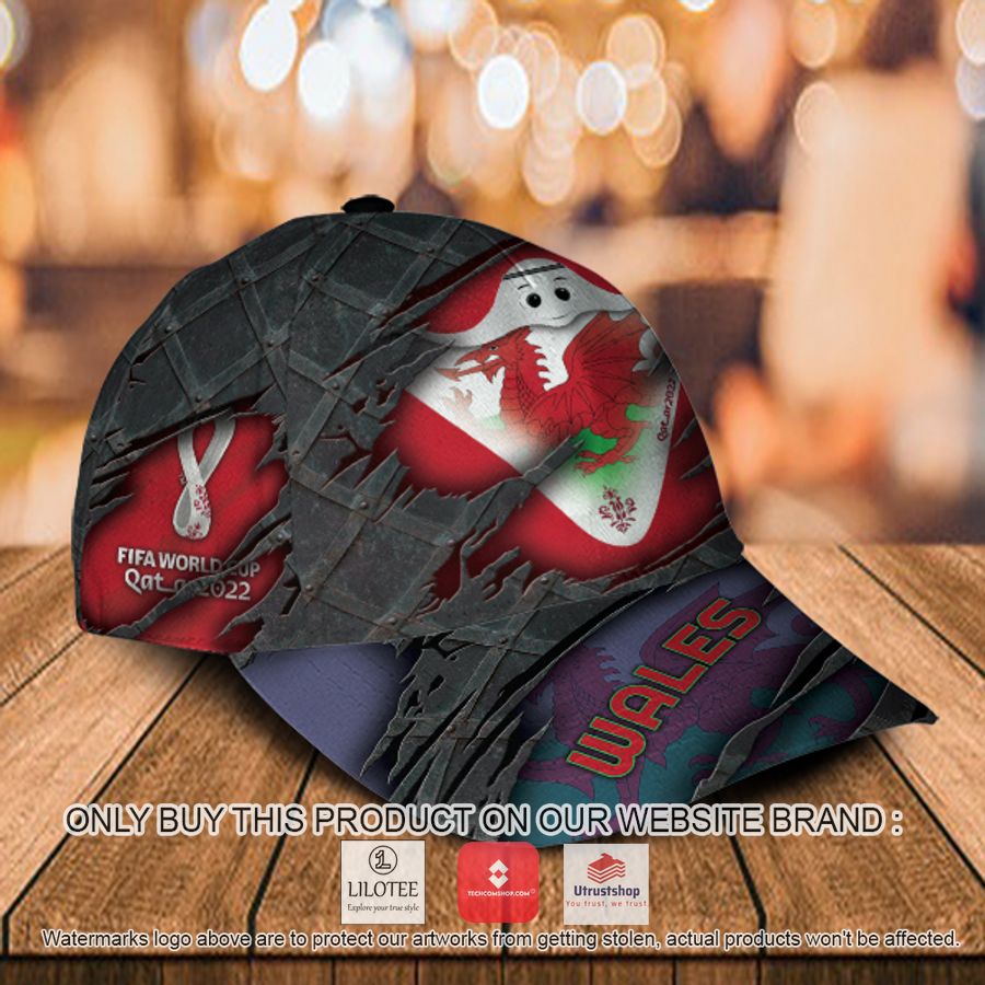 personalized world cup wales flag cap 2 86945