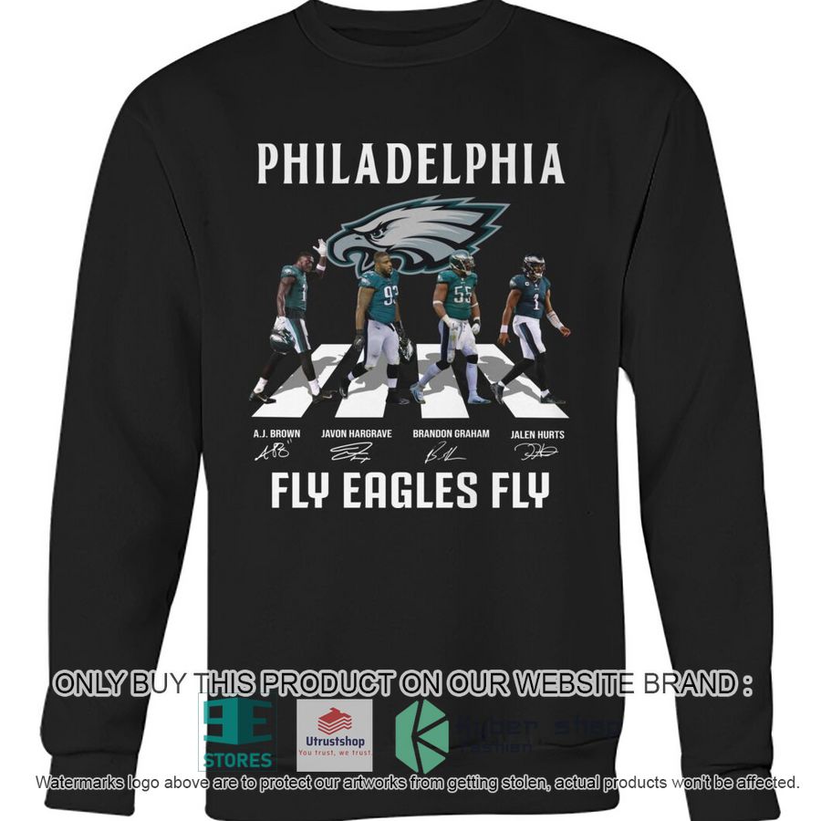 philadelphia eagles fly eagles fly abbey road 2d shirt hoodie 7 48160