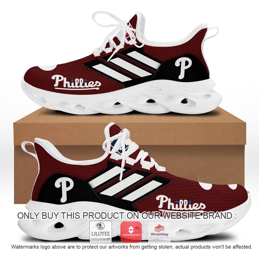 philadelphia phillies red clunky max soul shoes 2 59151