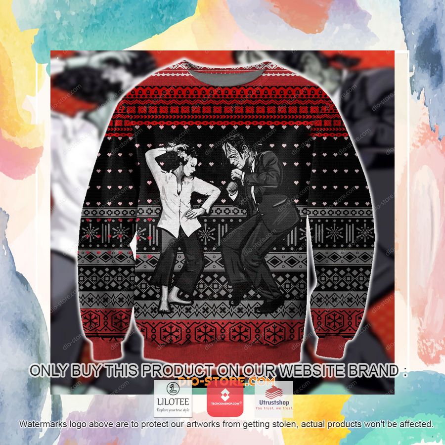 pulp frankenstein ugly christmas sweater sweatshirt 2 38232